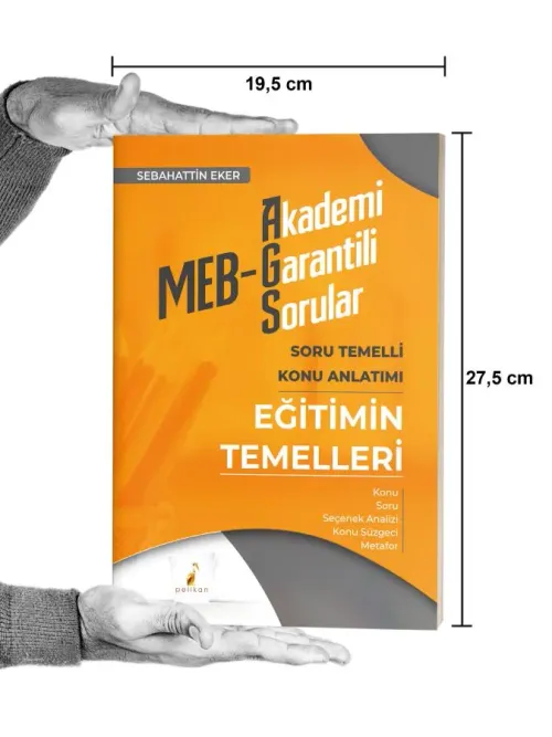 MEB - AGS Eğitimin Temelleri Soru Temelli Konu Anlatımı - kitap Sebaha