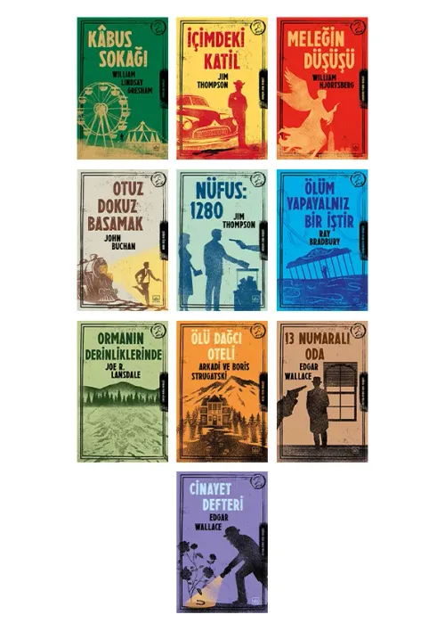 İthaki Gölge Dizisi 10 Kitap Takım - kitap Kolektif