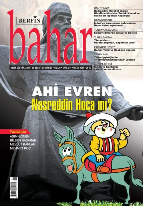 Berfin Bahar Dergisi, Nisan 2024 - kitap