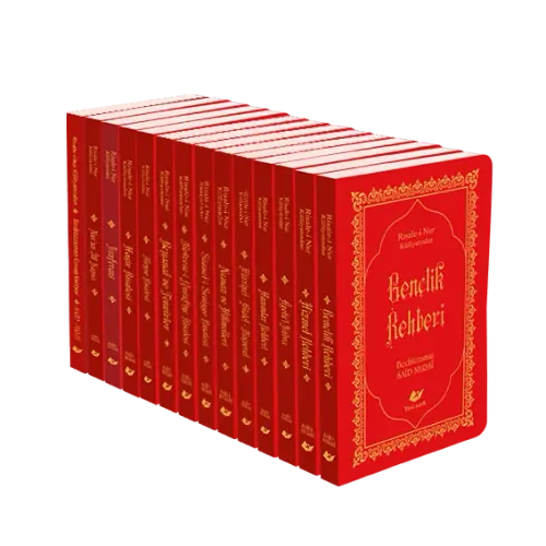 Çanta Boy Risale Seti- 8386 Yeni Tanzim Lügâtçeli (13 Kitap) - kitap B