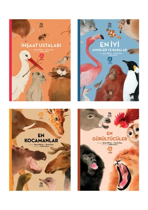Süper Hayvanlar Okuma Seti