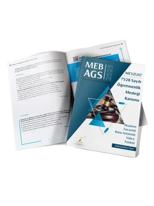 MEB - AGS Mevzuat Bilgisi 7528 Sayılı Öğretmenlik Mesleği Kanunu Konu 