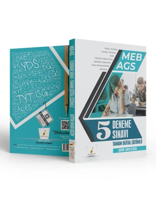 Pelikan Yayınları MEB - AGS Hazırlık 5 Deneme Sınavı Tamamı Dijital Çö