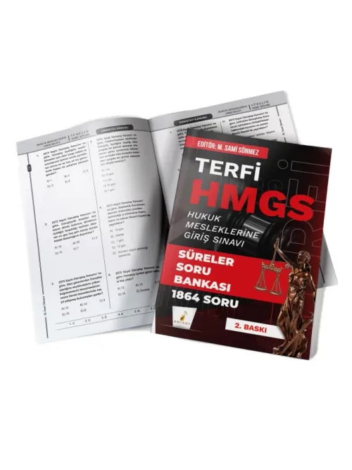 Terfi HMGS Süreler Soru Bankası - kitap M. Sami Sönmez