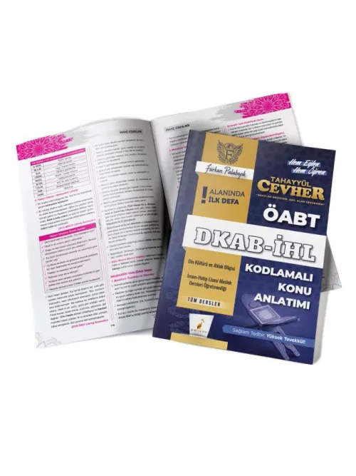Pelikan Yayınları Tahayyül Cevher ÖABT DKAB - İHL Tüm Dersler Kodlamal