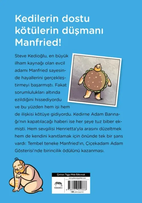 Günün Kahramanı Manfried - kitap Caitlin Major
