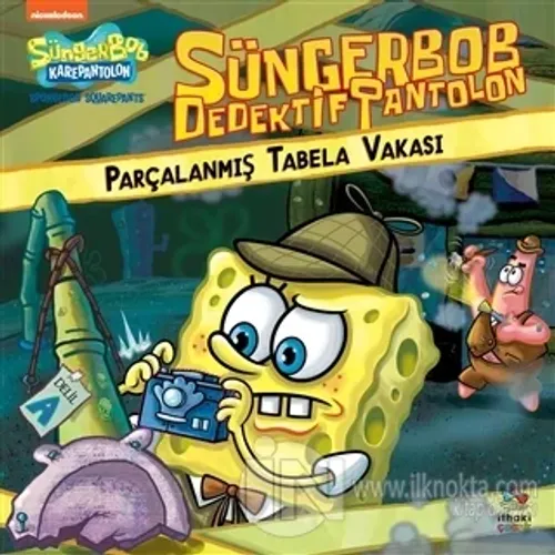 Sünger Bob Dedektif Pantolon Parçalanmış Tabela Vakası
