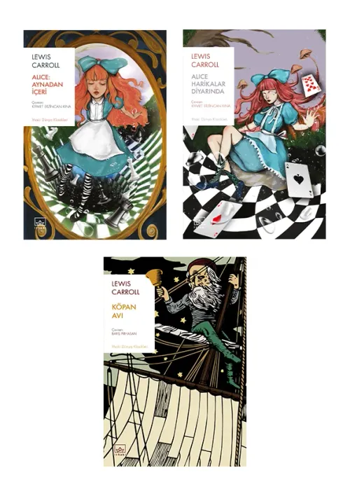 Lewis Carroll 3 Kitap Takım