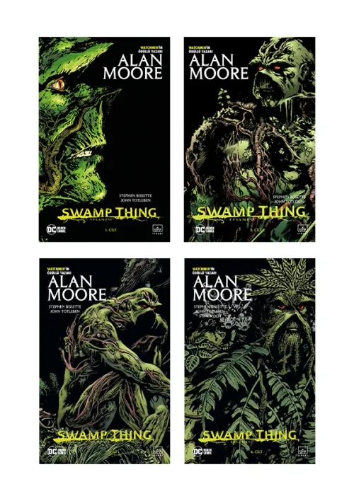Swamp Thing Efsanesi 4 Kitap Takım