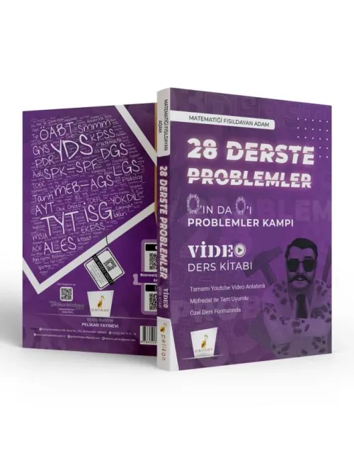 0'ın da 0'ı 28 Derste Problemler Kampı Video Ders Kitabı - kitap Matem