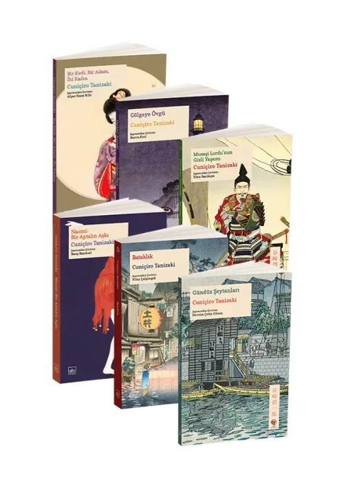 Cuniçiro Tanizaki 6 kitap takım