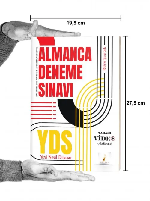 Yds Almanca Yeni Nesil Video Çözümlü Deneme Sınavı - kitap Rahim Şentü