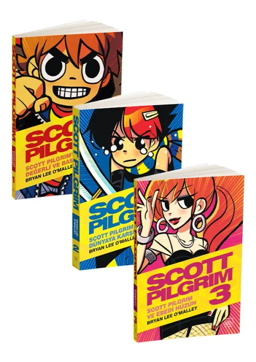 Scott Pilgrim 3 Kitap Takım - kitap Bryan Lee O'Malley