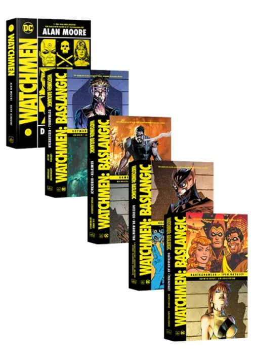 Watchmen 5 Kitap Takım