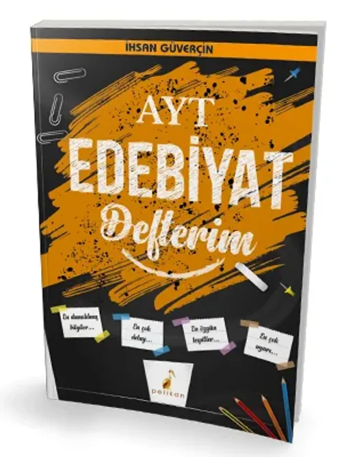 Pelikan Yayınları AYT Edebiyat Defterim