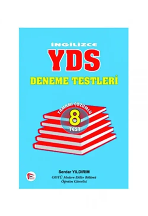 KELEPİR Pelikan Yayınları İngilizce YDS Deneme Sınavları Tamamı Çözümlü 8 Sınav