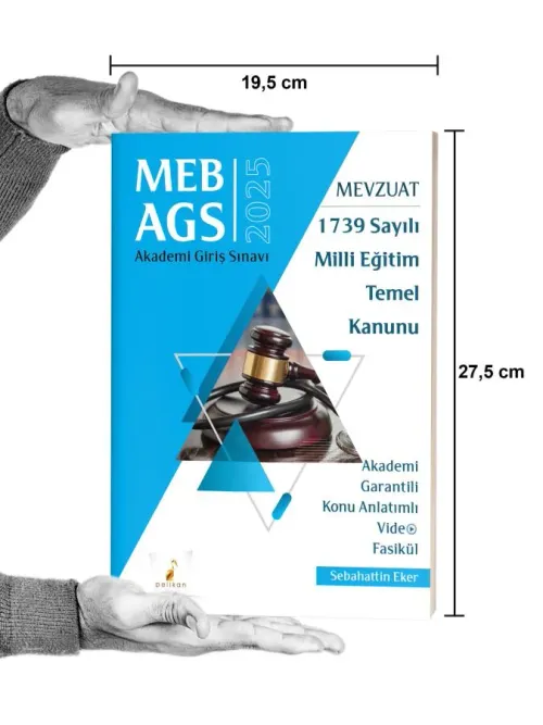 MEB - AGS Mevzuat Bilgisi 1739 Sayılı Milli Eğitim Temel Kanunu Konu A