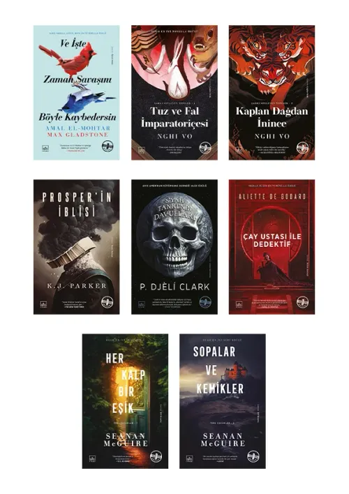 İthaki Kapsül Novella Kitaplığı (Karton Kapak- 8 Kitap Takım) - kitap 