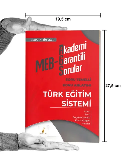 MEB - AGS Türk Eğitim Sistemi Soru Temelli Konu Anlatımı - kitap Sebah