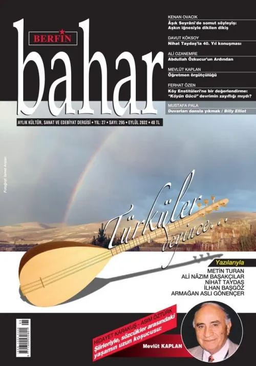 Berfin Bahar Dergisi, Eylül 2022 - kitap Kolektif