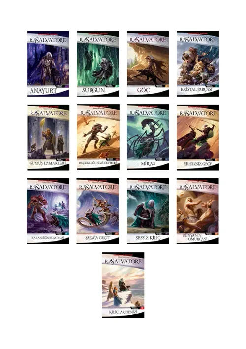 Drizzt Efsanesi 13 Kitap Takım