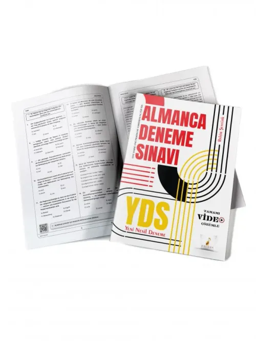 Yds Almanca Yeni Nesil Video Çözümlü Deneme Sınavı - kitap Rahim Şentü