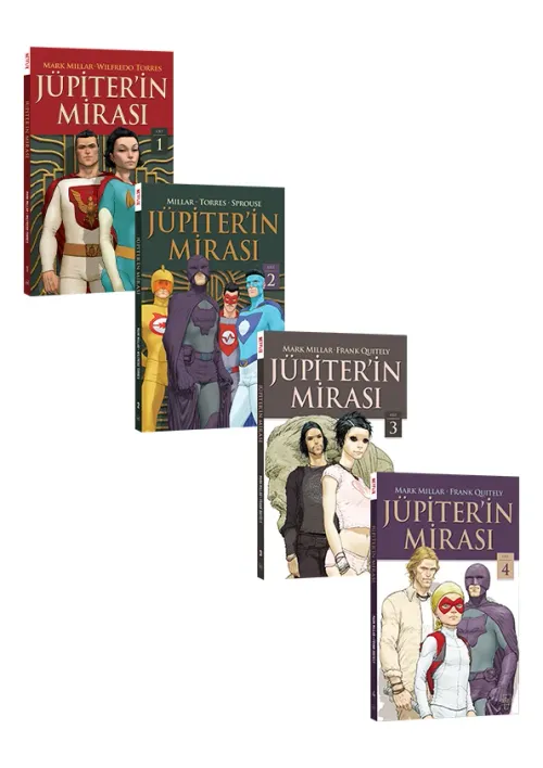 Jüpiter'in Mirası 4 Kitap Takım