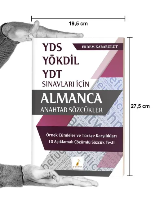 YDS YÖKDİL ve YDT Sınavları İçin Almanca Anahtar Sözcükler - kitap Erd