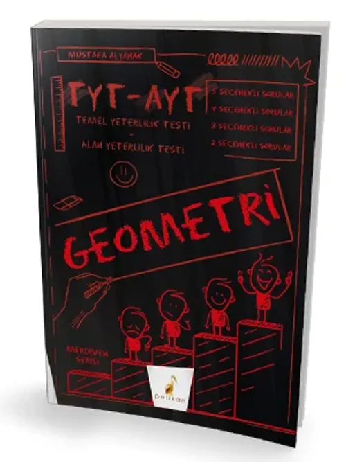Pelikan Yayınları TYT AYT Geometri Merdiven Serisi Soru Bankası