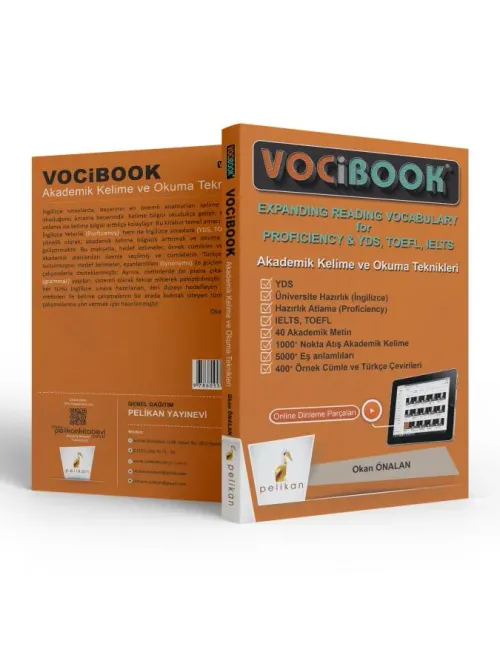 VOCIBOOK Akademik Kelime Ve Okuma Teknikleri - kitap Okan Önalan
