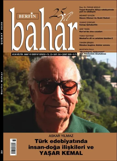 Berfin Bahar Aylık Kültür Sanat ve Edebiyat Dergisi Sayı: 264 Şubat 20
