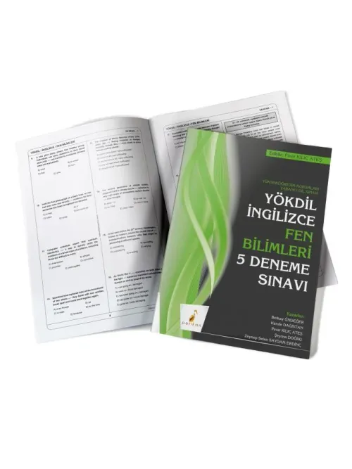 YÖKDİL İngilizce Fen Bilimleri 5 Deneme Sınavı - kitap Pınar Kılıç
