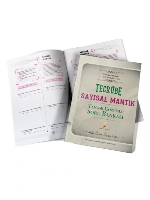 Tecrübe Sayısal Mantık Tamamı Çözümlü Soru Bankası - kitap Enver Seçgi