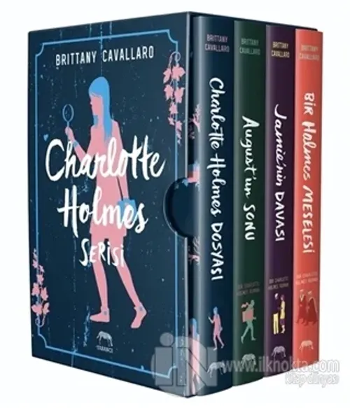 Charlotte Holmes Serisi Kutulu Set (4 Kitap Takım) (Ciltli)