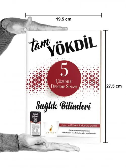 Pelikan Yayınları Tam YÖKDİL Sağlık Bilimleri Dijital Çözümlü 5 Deneme