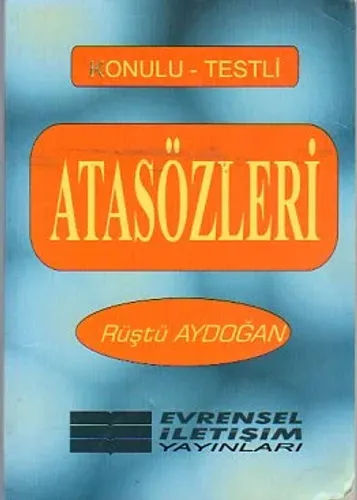 Konulu-Testli Atasözleri