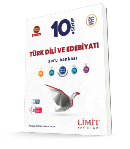 LİMİT 10. SINIF TÜRK DİLİ VE EDEBİYATI ETKİNLİKLİ SORU BANKASI YENİ MÜFREDAT