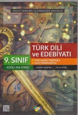 FDD 9. Sınıf Türk Dili ve Edebiyatı Konu Anlatımlı