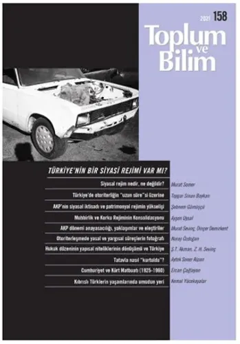 Toplum ve Bilim Sayı: 158