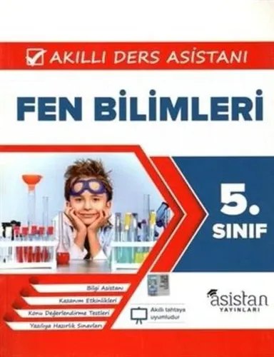 Asistan Yayınları 5. Sınıf Fen Bilimleri Akıllı Ders Asistanı