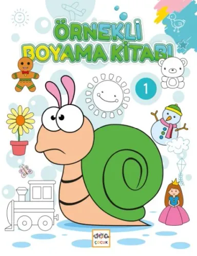 Örneklerle Boyama Kitabı - 1 | benlikitap.com
