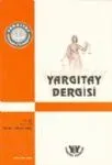 Yargıtay Dergisi Cilt: 35 Sayı: 1-2-3-4 2009