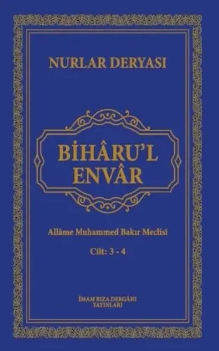 Biharu'l Envar: Cilt 3 - 4 (Ciltli)