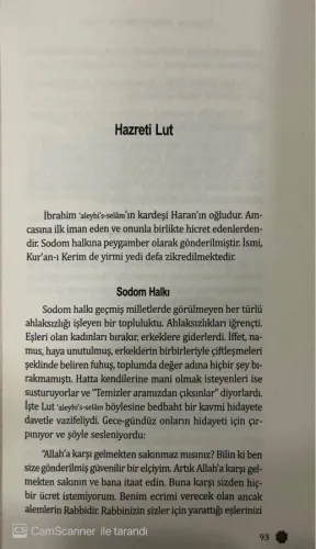 Kuranı Kerimde Geçen Peygamber Kıssaları Hikayeleri Duaları