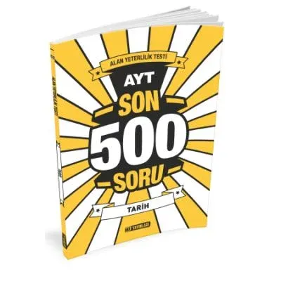Hız AYT Son 500 Soru Tarih
