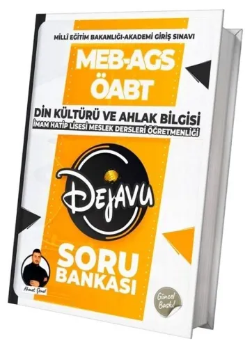 TKM Akademi ÖABT Din Kültürü ve Ahlak Bilgisi Dejavu Soru Bankası