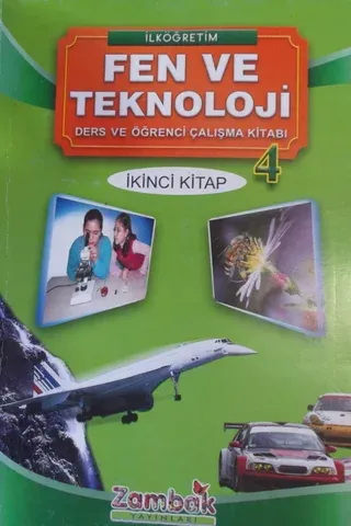 Fen ve Teknoloji 4 Ders ve Çalışma Kitabı (İkinci Kitap)