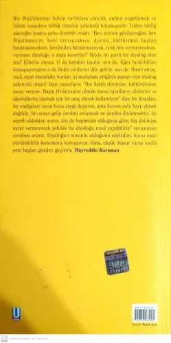 Dinlerarası Diyalog Nedir? Hayrettin Karaman Ufuk