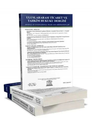 Legal Uluslararası Ticaret ve Tahkim Hukuku Dergisi 2022 Yılı Aboneliği (2 Sayı)