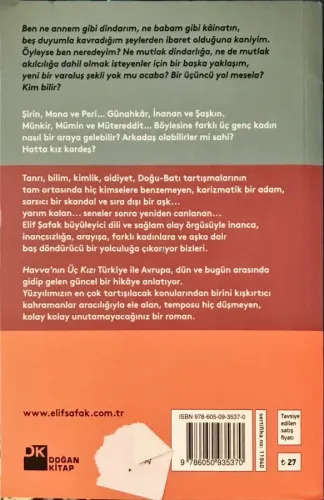 Havva'nın Üç Kızı Elif Şafak DK